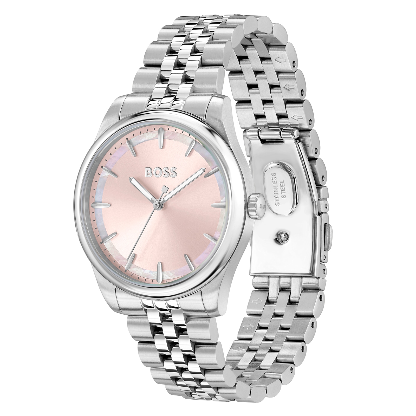 BOSS Graceful 36mm Ladies Watch Pink Mother Of Pearl BOSS Graceful 36mm Ladies Watch Pink Mother Of Pearl